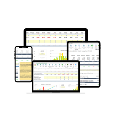Multidispositivo Calcolo Fabbisogno Finanziario e DSCR